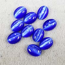 10X14 CAT'S EYE BLUE (10 PCS/BAG)